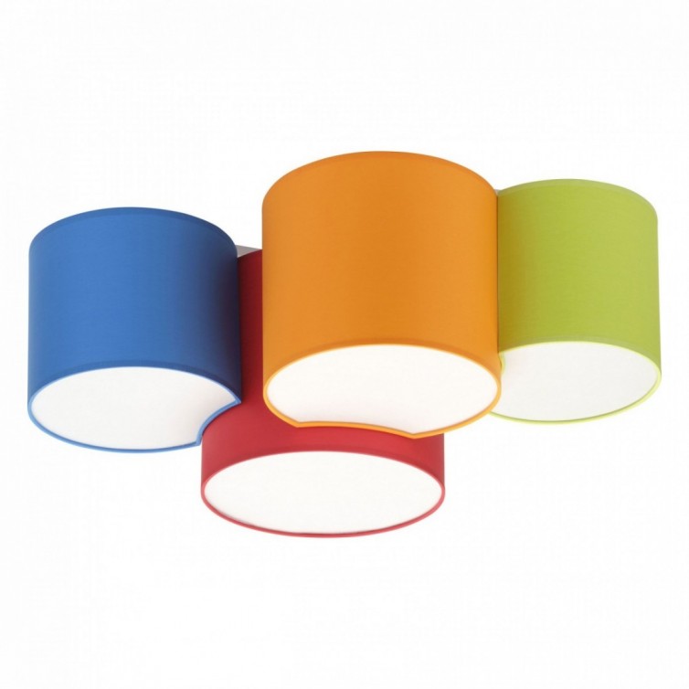 MONA KIDS loftlampe med 4 lyskilder