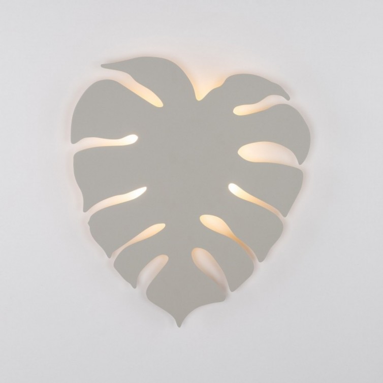 MONSTERA XL væglampe – beige