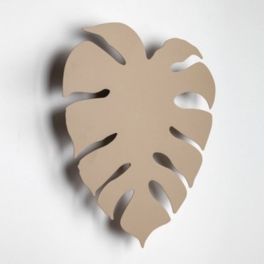 MONSTERA v&aelig;glampe &ndash; sandfarvet