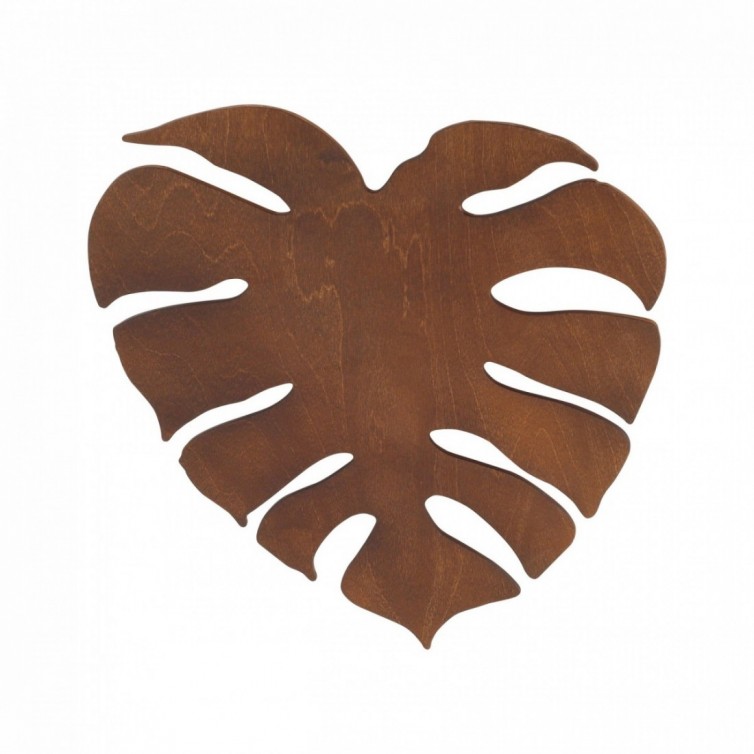 MONSTERA WOOD væglampe