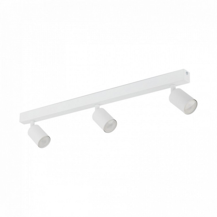 NEX spotlampe til loftet med 3 lyskilder &ndash; hvid