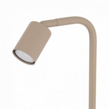 NEX gulvlampe &ndash; sandfarvet