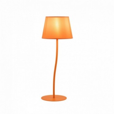 NICOLA bordlampe &ndash; orange