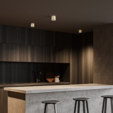 ORION S loftspot &ndash; guldfarvet