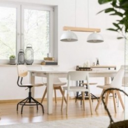 OSLO pendellampe med 2 lyskilder – hvid