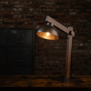 OSLO bordlampe &ndash; brun