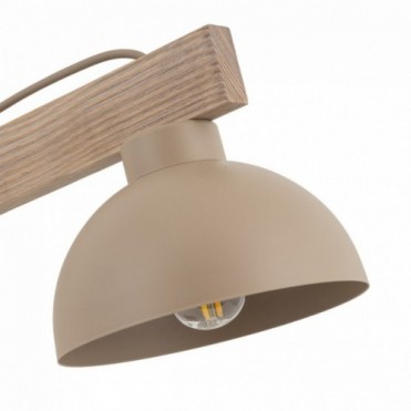 OSLO bordlampe &ndash; sandfarvet