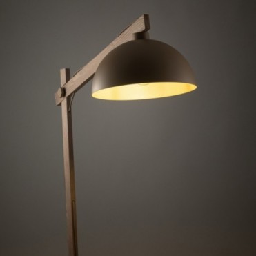 OSLO gulvlampe &ndash; sandfarvet