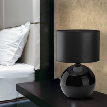 PALLA bordlampe &ndash; sort