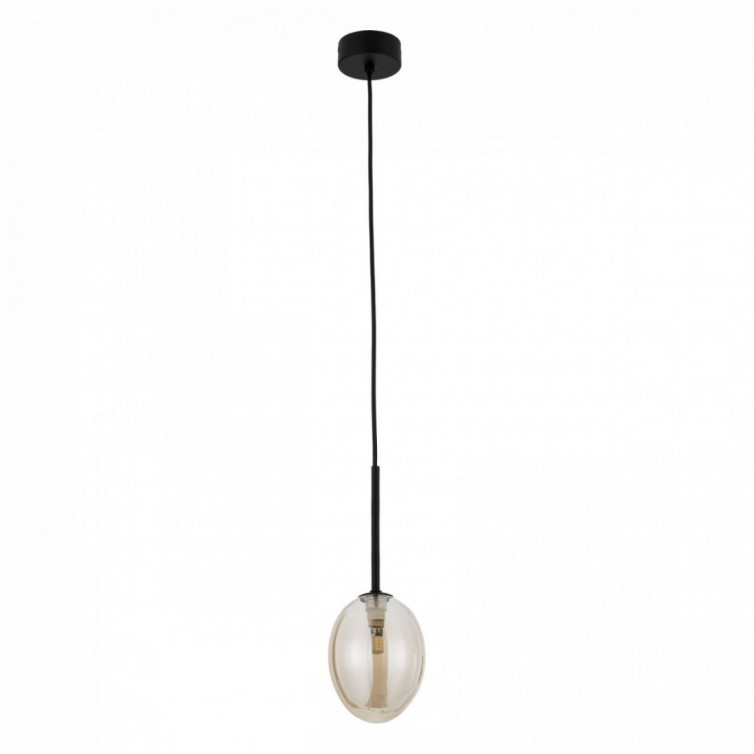 PEARL pendellampe &ndash; cognacfarvet