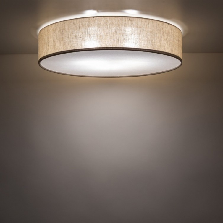 RONDO loftlampe med 4 lyskilder &ndash; h&oslash;rfarvet &ndash; 15 cm