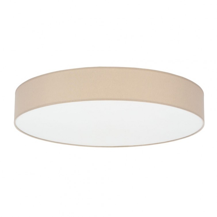 RONDO loftlampe med 6 lyskilder – hvid/beige