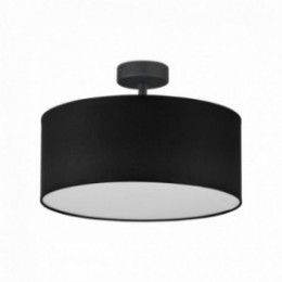RONDO loftlampe med 4 lyskilder – 40 cm – sort