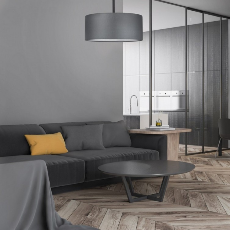 RONDO GRAPHITE loftlampe med 4 lyskilder – 40 cm