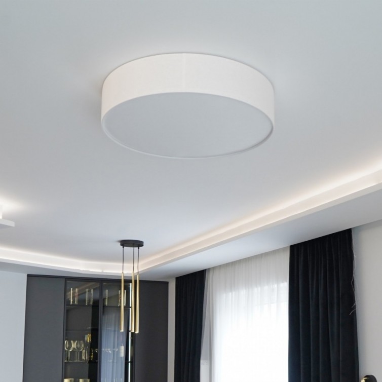 RONDO loftlampe med 4 lyskilder – 15 cm – hvid