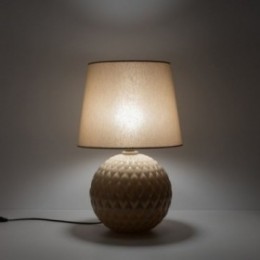 SANTANA bordlampe – guldfarvet
