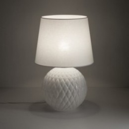 SANTANA bordlampe – hvid