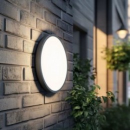 SFERIS LED loftlampe – sort