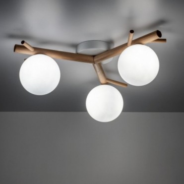 SHERON loftlampe med 3...