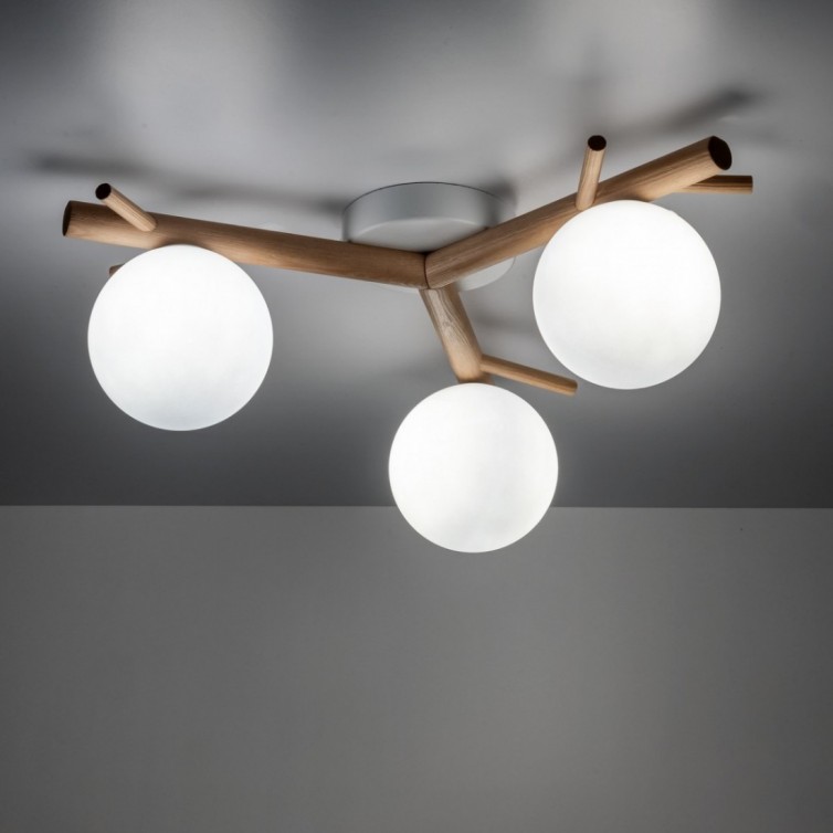 SHERON loftlampe med 3 lyskilder