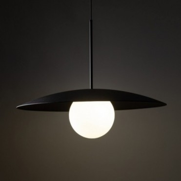 SLATE GLASS pendellampe &ndash; sort