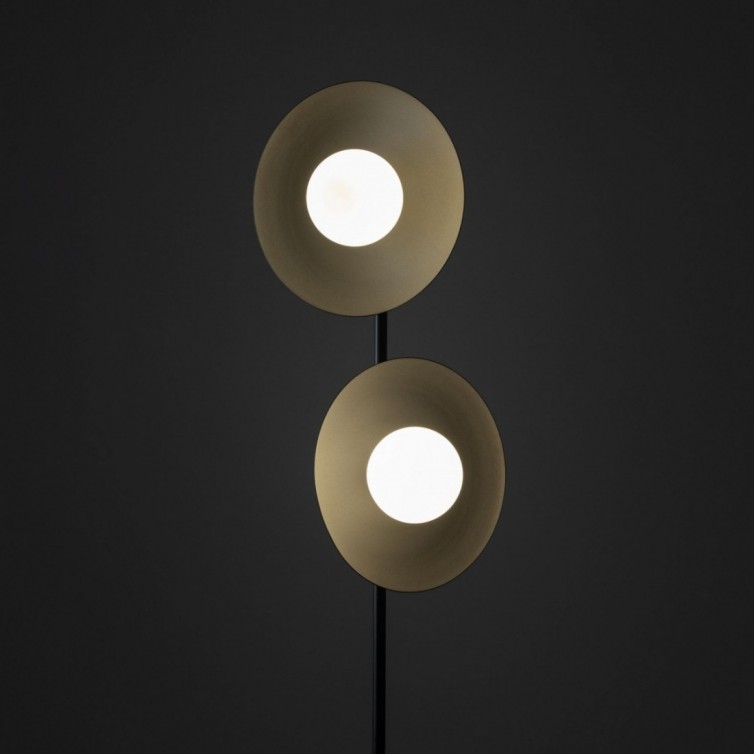 SLATE GLASS gulvlampe