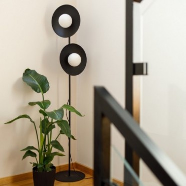 SLATE GLASS gulvlampe