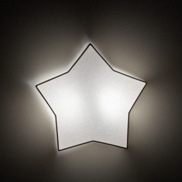 STAR loftlampe – hørfarvet