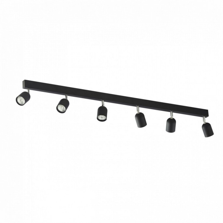 TOP spotlampe til loftet med 6 lyskilder