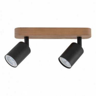 TOP WOOD 2 v&aelig;glampe &ndash; sort