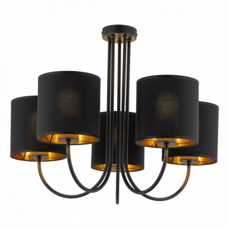 TORENS loftlampe med 5 lyskilder