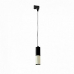 TRACER 1 skinnespot 1-faset – sort/guldfarvet