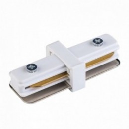 TRACER 1-faset lige samlestykke &ndash; hvid