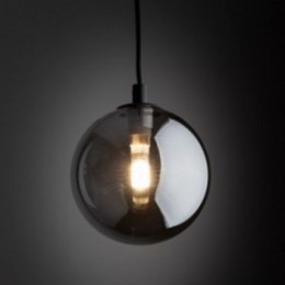 TRACER GRAPHITE GLASS 1 pendellampe til skinnesystem