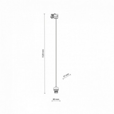 TRACER 1 1,5M pendellampe...