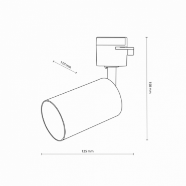 TRACER skinnespot &ndash; 12.5 cm...