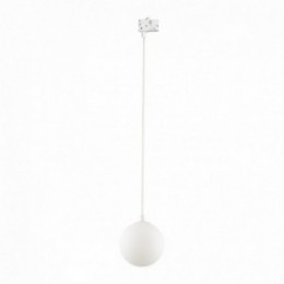 TRACER GLASS skinnelampe – 205 cm – hvid