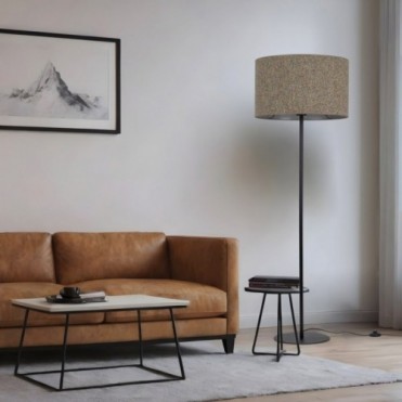 VELLUM gulvlampe &ndash; sort