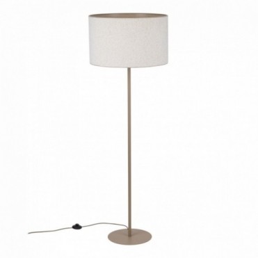 VELLUM gulvlampe &ndash; sandfarvet