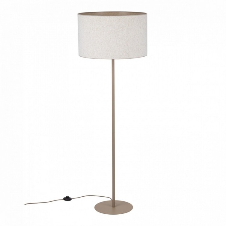 VELLUM gulvlampe – sandfarvet