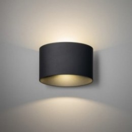 VERTO udendørs LED-væglampe – grå