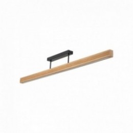 VIGA WOOD LED loftlampe &ndash; fyrretr&aelig;sfarvet