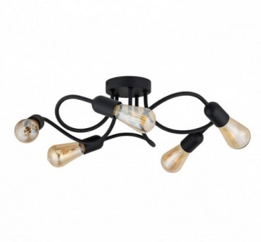 WAVE loftlampe med 5 lyskilder