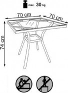 BIRK havebord