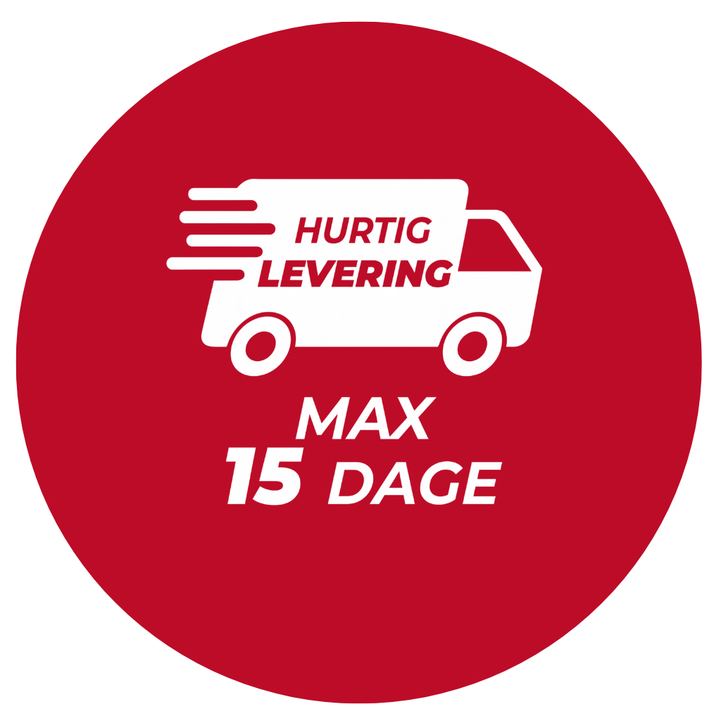 hurtig levering, 20 dage