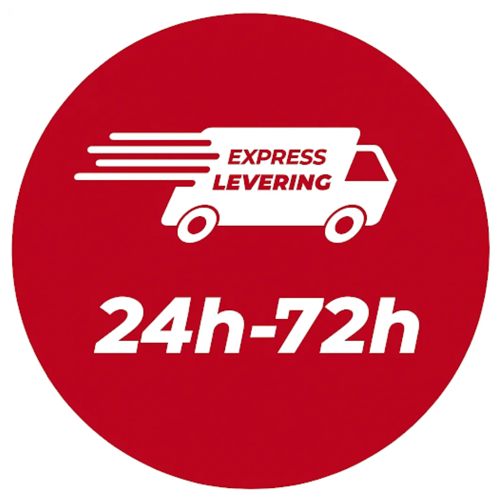 hurtig levering, 24-72 timer