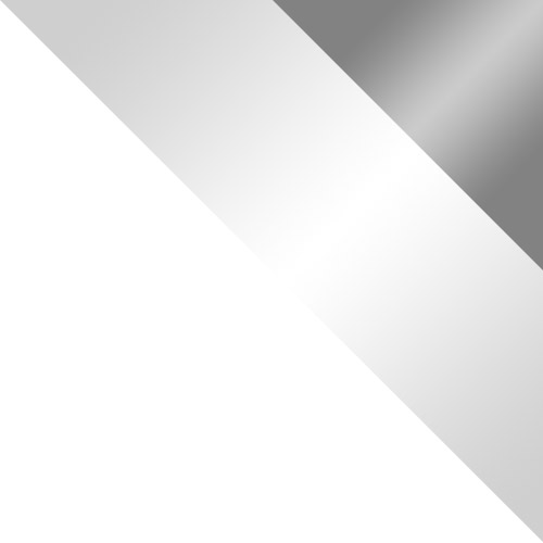Hvid / Hvid Glans + Gr&aring; Glans