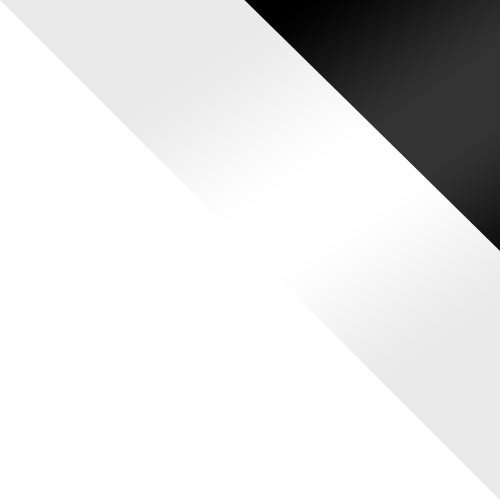 Hvid / Hvid Glans + Sort Glans