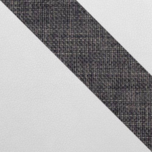 PU L&aelig;der Soft 017 (Hvid) + Lux 06 + PU L&aelig;der Soft 017 (Hvid)