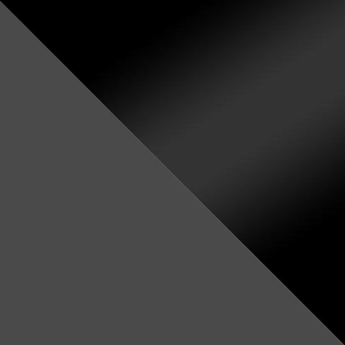 Hvid / Grafit + Sort Lacobel